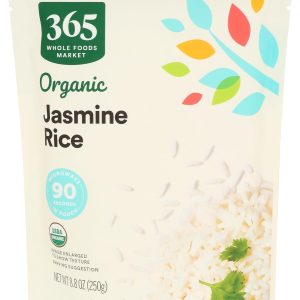 Organic Jasmine Rice, 90-Second Microwave in Pouch, 9 Ounce