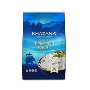 Authentic Premium Rice - 4lb Resealable Zipper Bag | Non-GMO, Gluten-Free, Kosher & Cholesterol-Free | Aromatic & Flavorful Grain From India